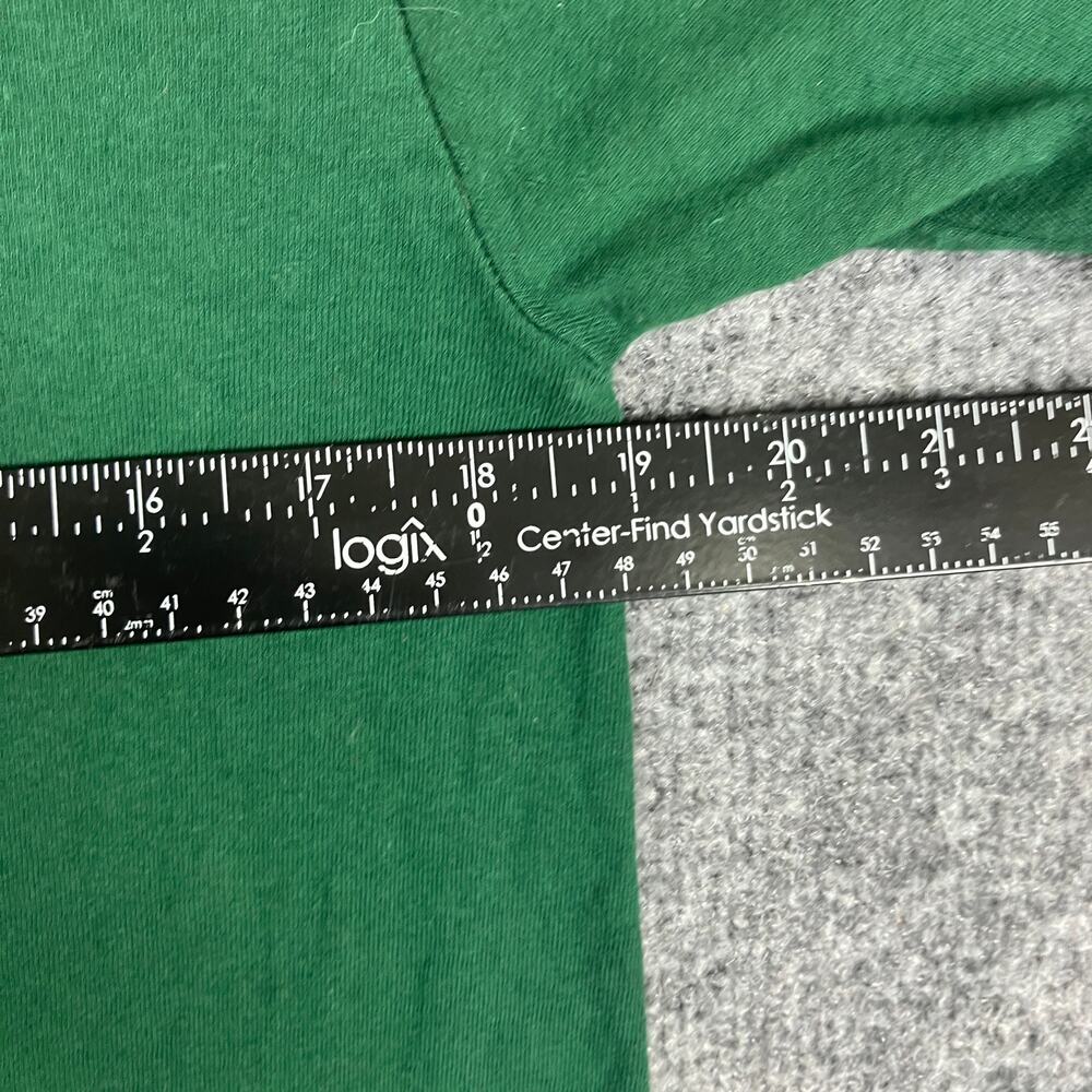 Vintage Fishing Graphic T-Shirt Mens‎ Size M Green One Great Catch Dad Funny - Picture 4 of 6